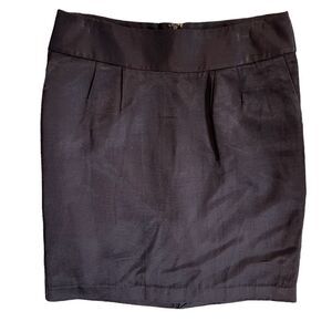 Merona High-Waisted Mini Skirt Black Women’s Size 6